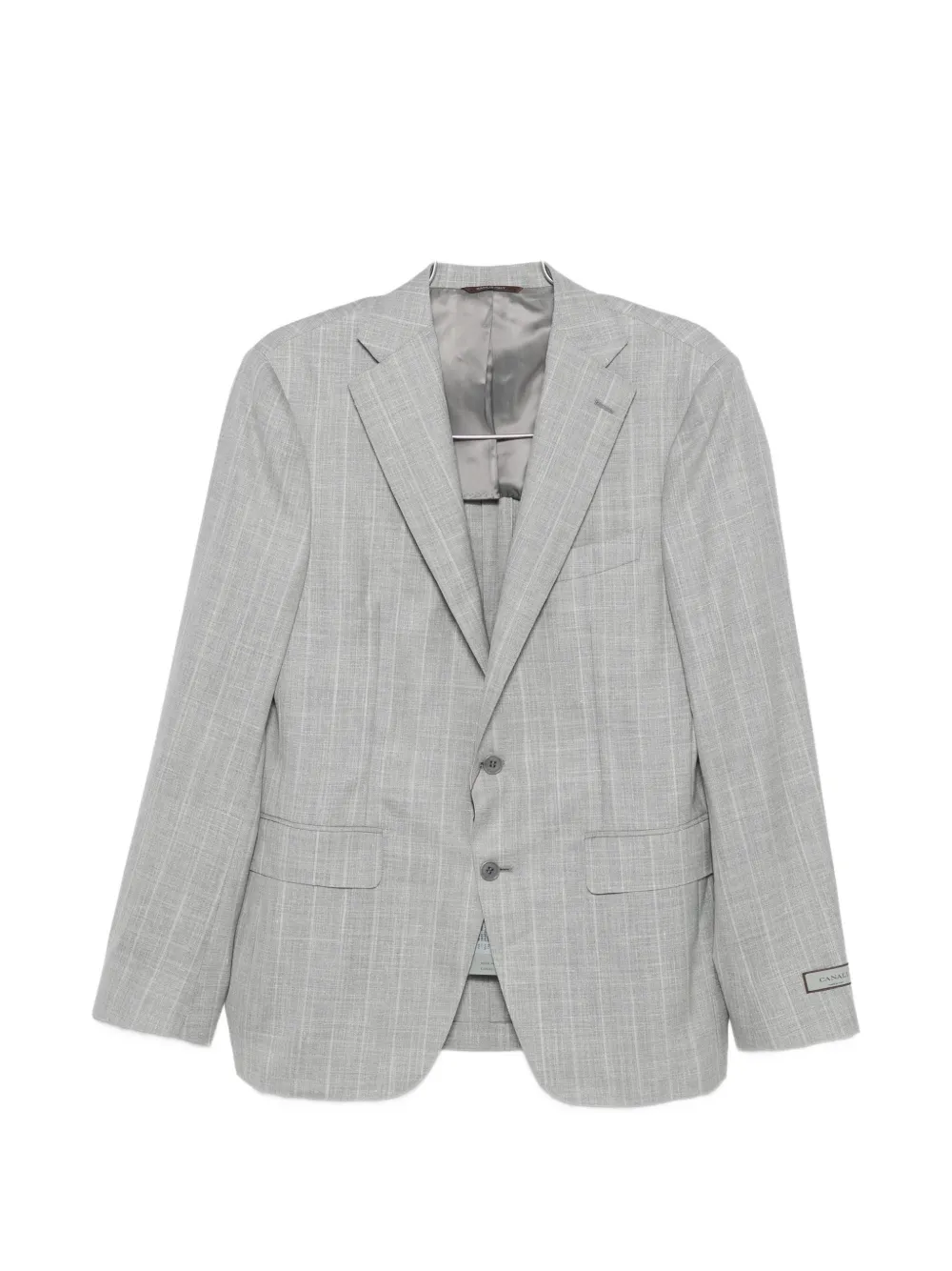 Canali striped suit - Grigio
