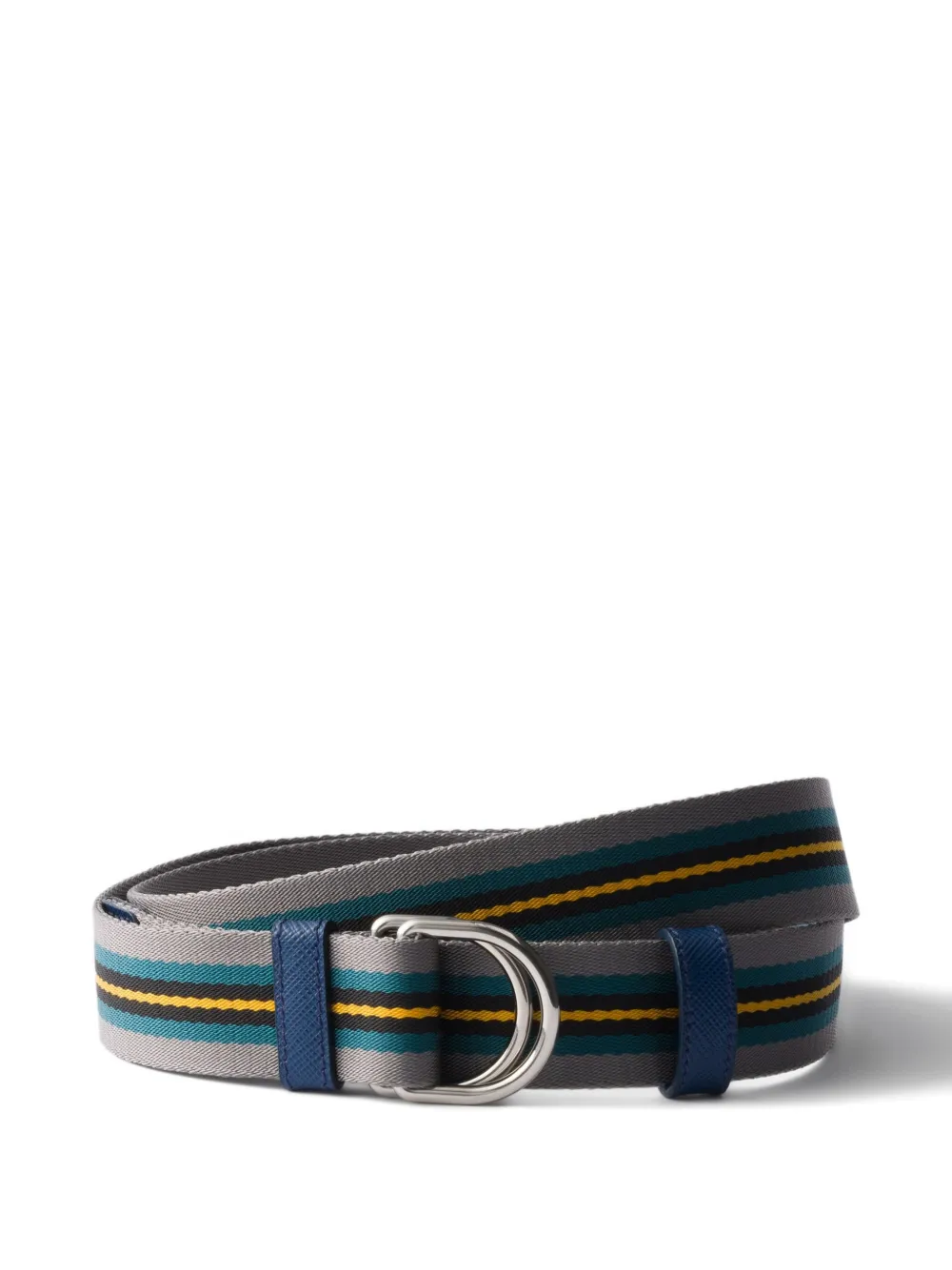 Prada woven nylon belt - Grigio