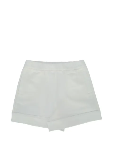 Moncler Enfant shorts con paneles y parche del logo