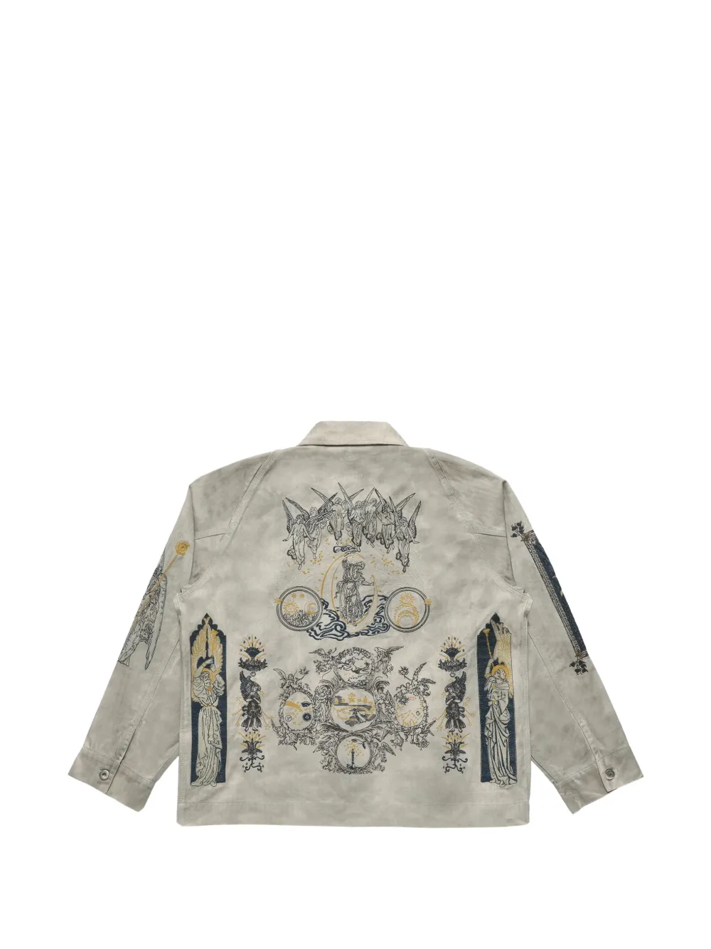Samuel Zelig La Luna ジップジャケット | グレー | FARFETCH JP