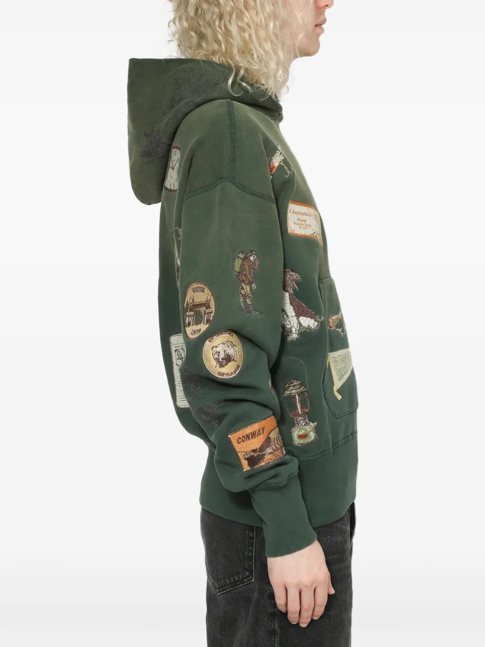 Samuel Zelig Sudadera Trail Con Capucha - Verde 