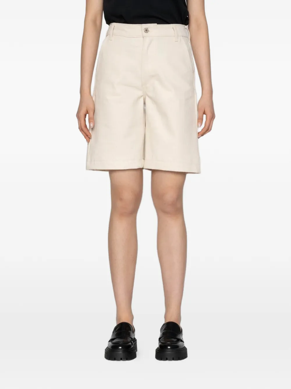  Naked And Famous Andie Shorts - Neutrals 