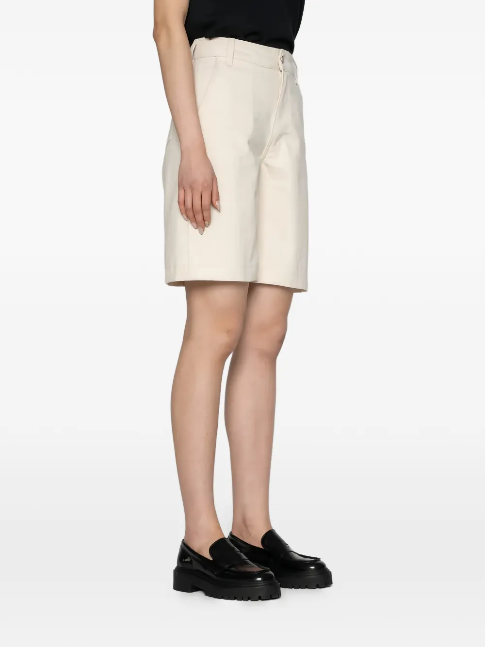  Naked And Famous Andie Shorts - Neutrals 