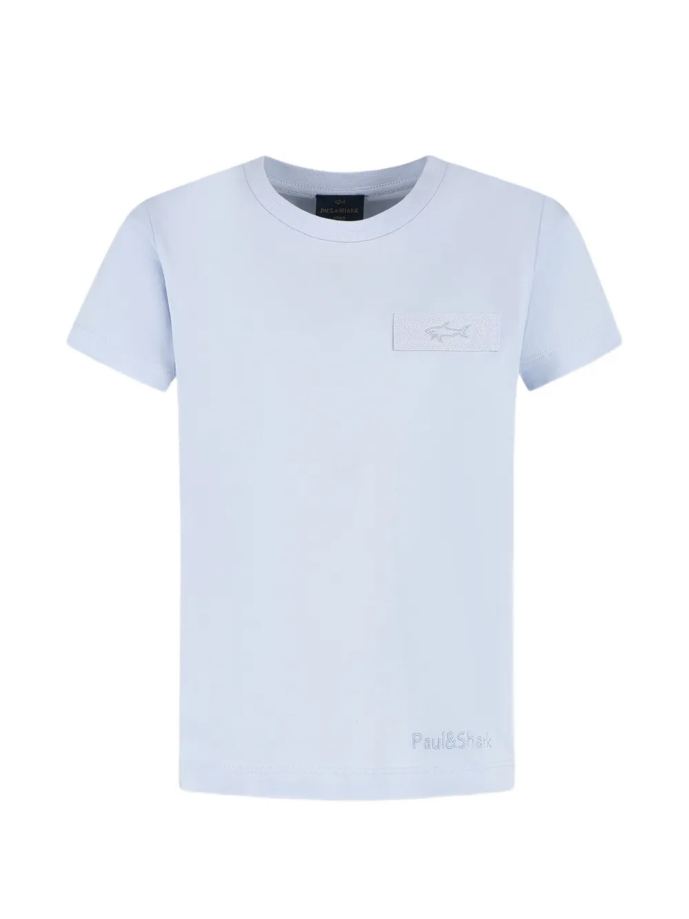 Paul & Shark Junior T-shirt con applicazione - Blu