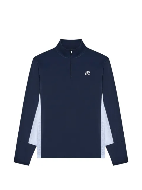 Malbon Golf playera Santiago Mid Layer con manga larga