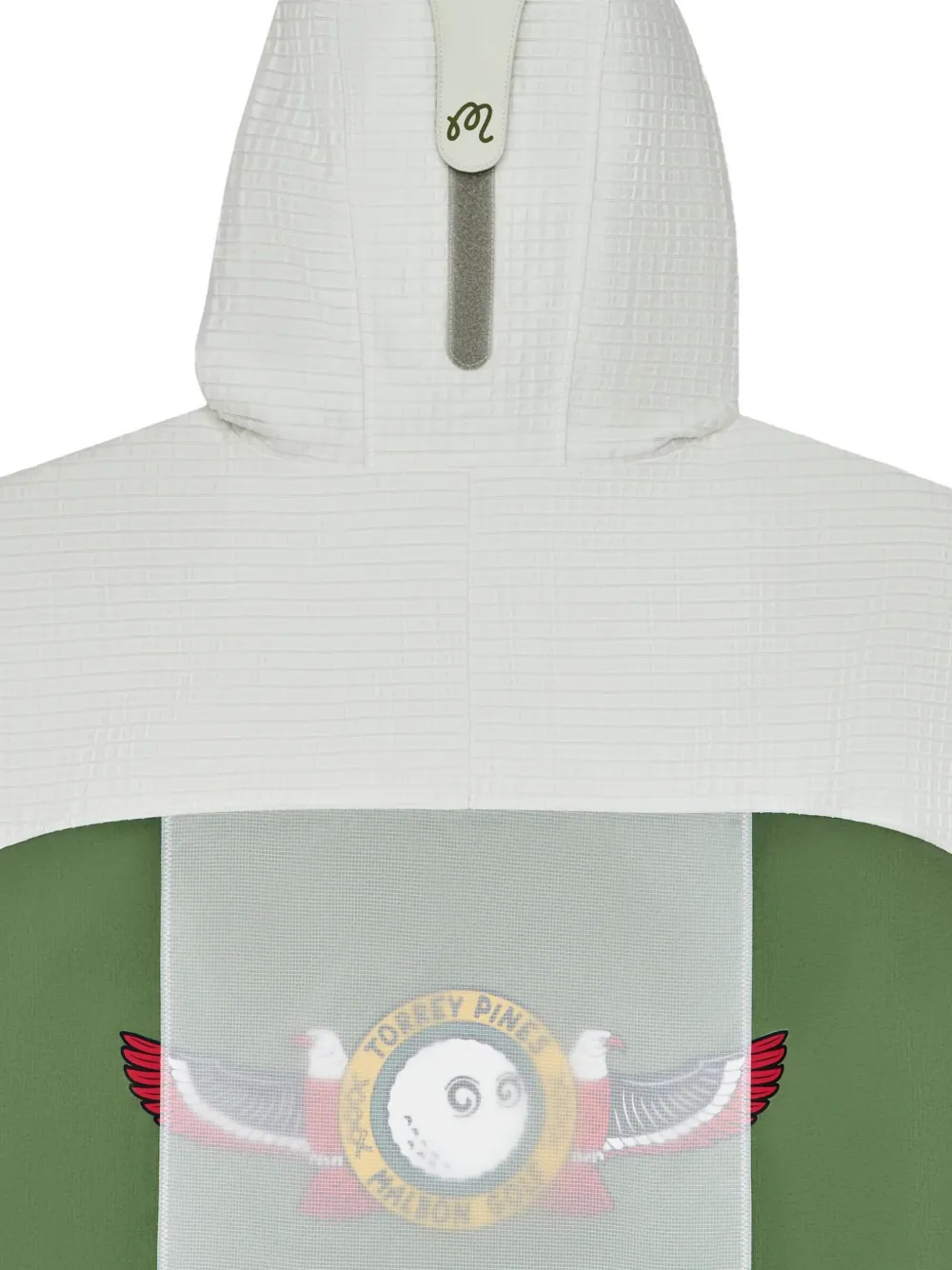  Malbon Golf Torrey Pines Rain Jacket - Neutrals 