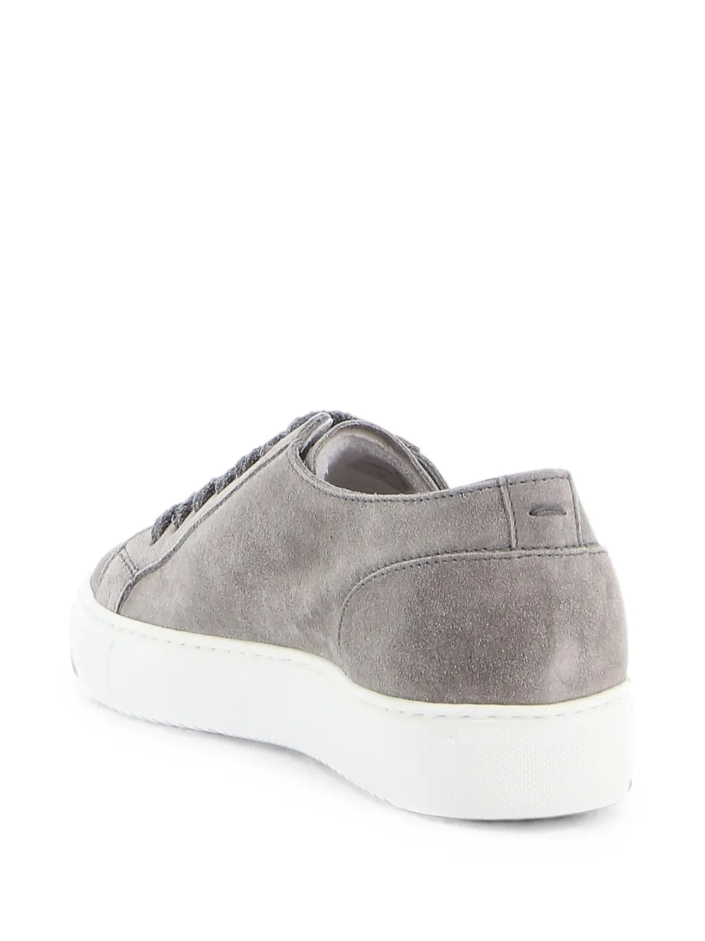 Doucal's suede lace-up fastening sneakers Grijs