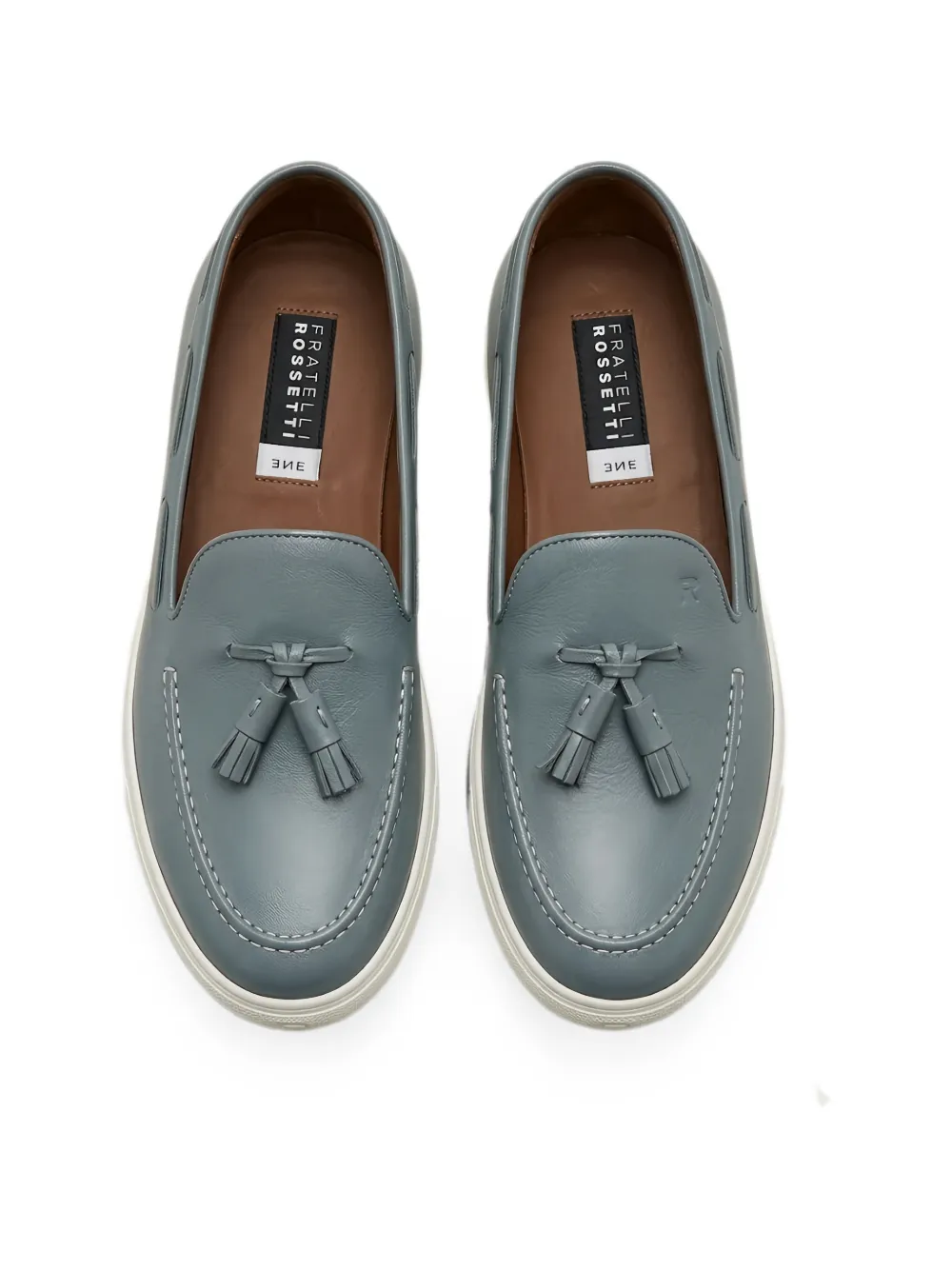 Fratelli Rossetti Brera tassel-detail leather loafers Groen