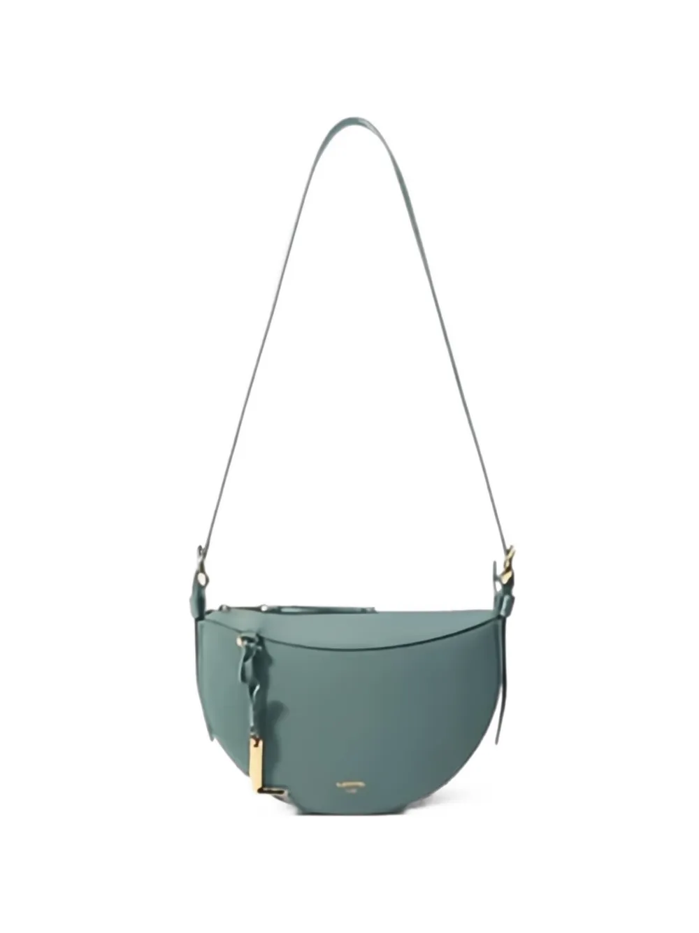Lancel pebbled leather crossbody bag - Blu