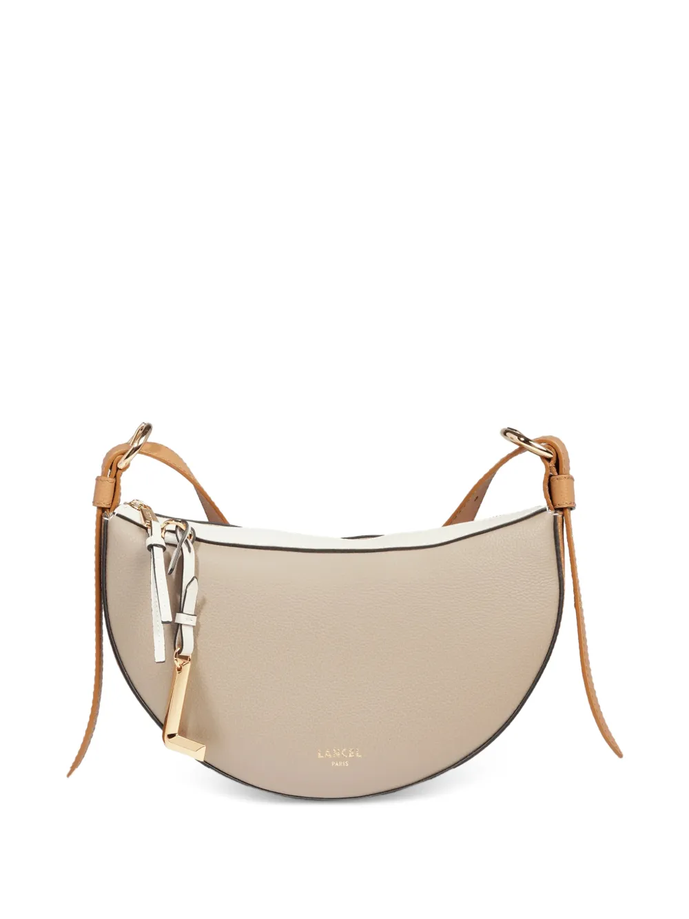 Lancel Umhängetasche mit Anhänger - Nude