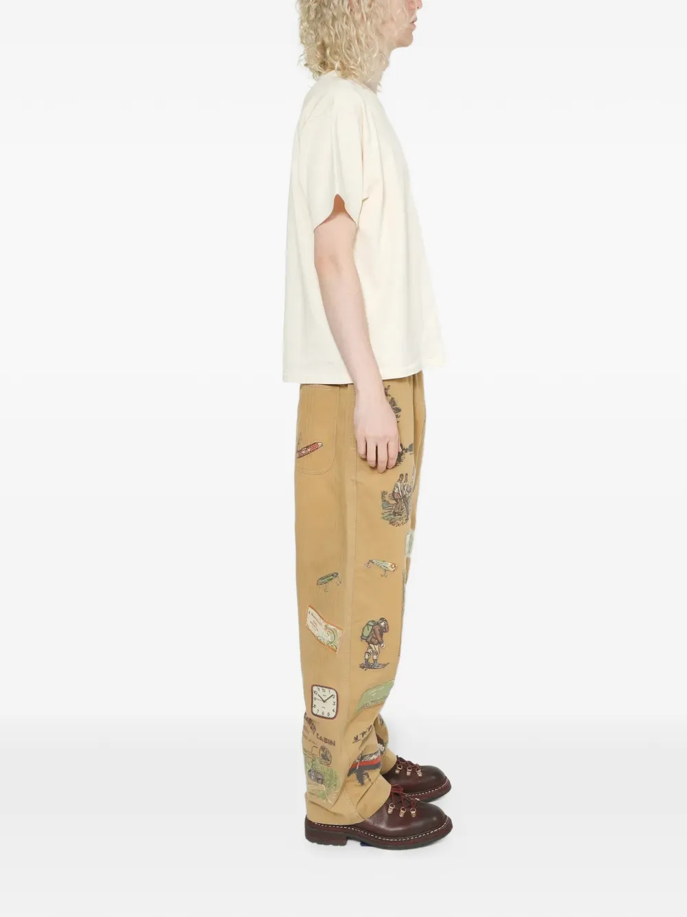  Samuel Zelig Trail Trousers - Brown 