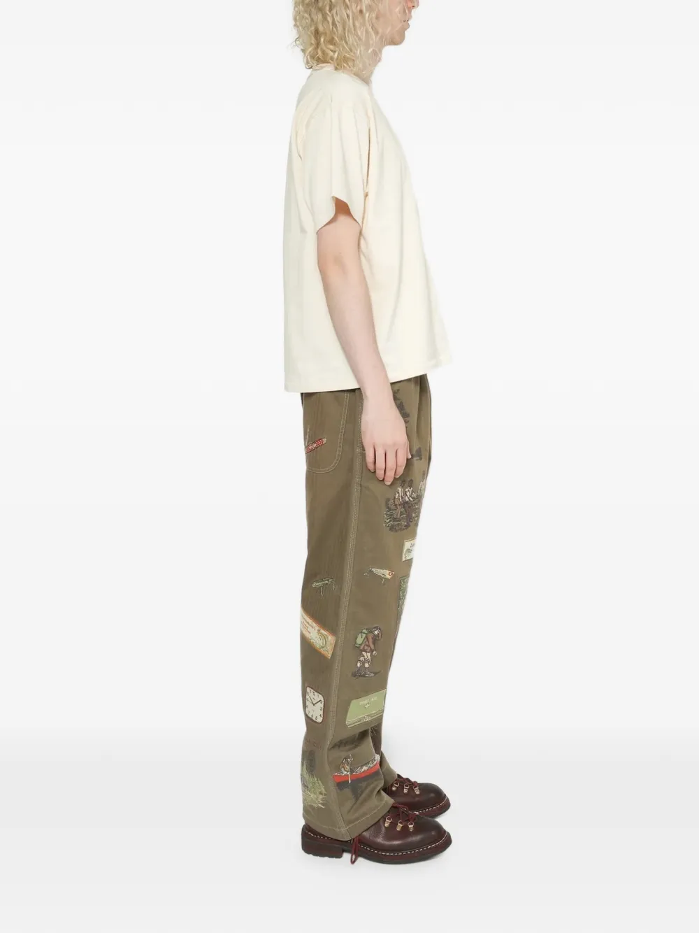  Samuel Zelig Trail Trousers - Green 