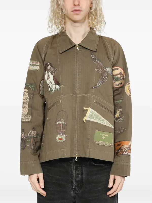 Samuel Zelig Trail Zip Jacket | Green | FARFETCH