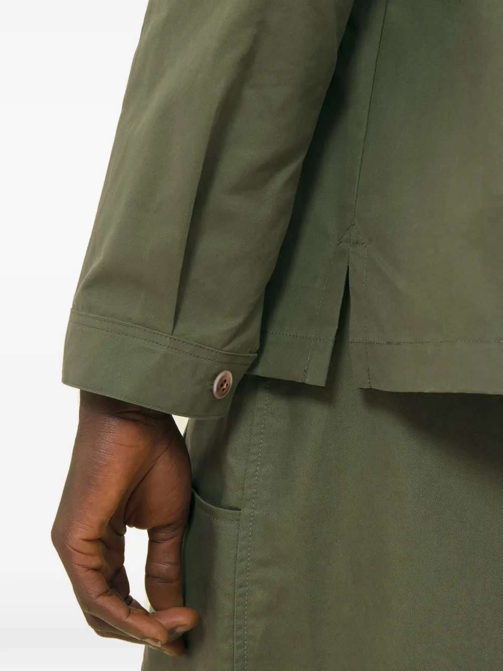  Nicholas Daley Work Shirt Jacket - Green 