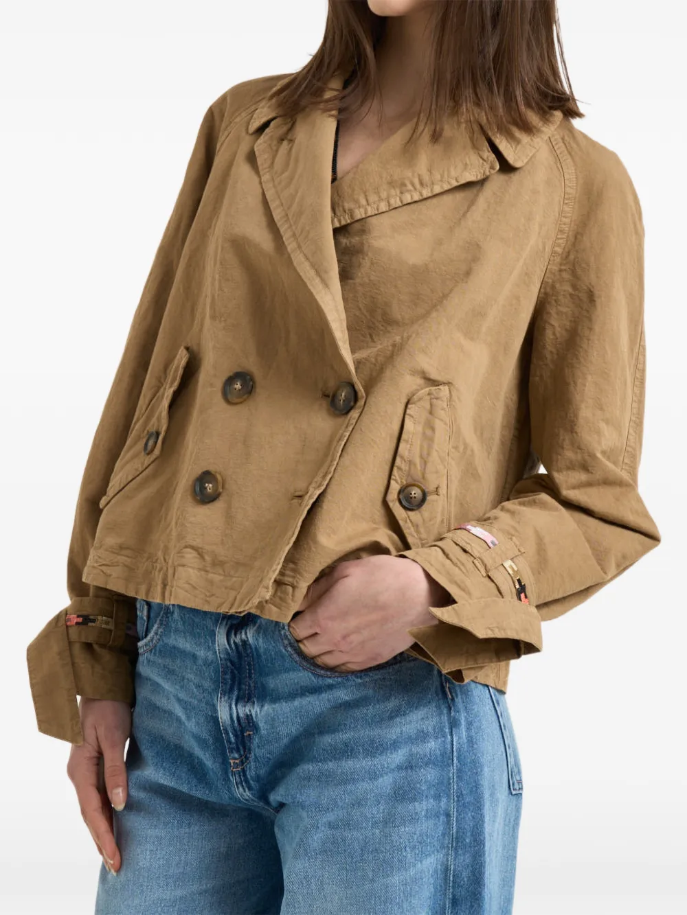  Bazar Deluxe Double-breasted Jacket - Neutrals 