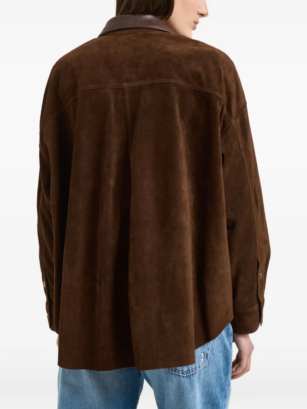  Bazar Deluxe Patch-pocket Shirt - Brown 