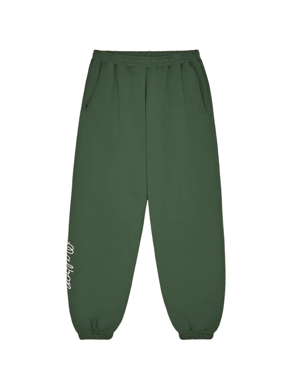 Malbon Golf Clubhouse track pants - Verde