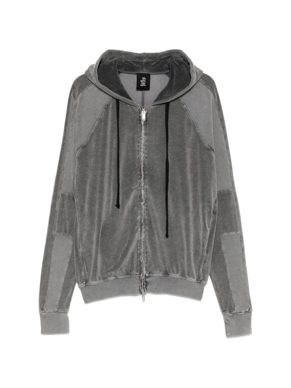 Thom Krom terry-cloth hoodie - Grau