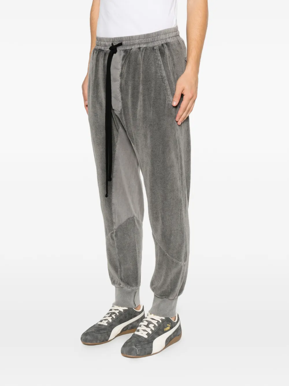  Thom Krom Pantaloni M St 516 Con Cavallo Basso - Grigio 