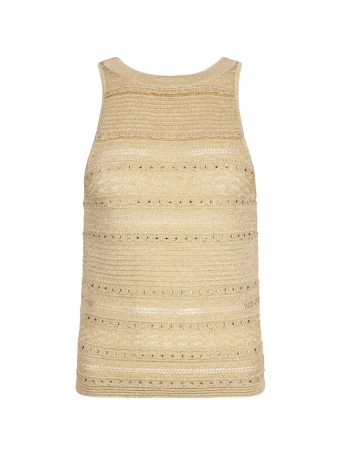 LIU JO openwork knit top