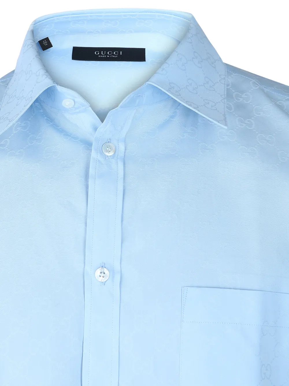 Gucci Overhemd met borstzak Blauw
