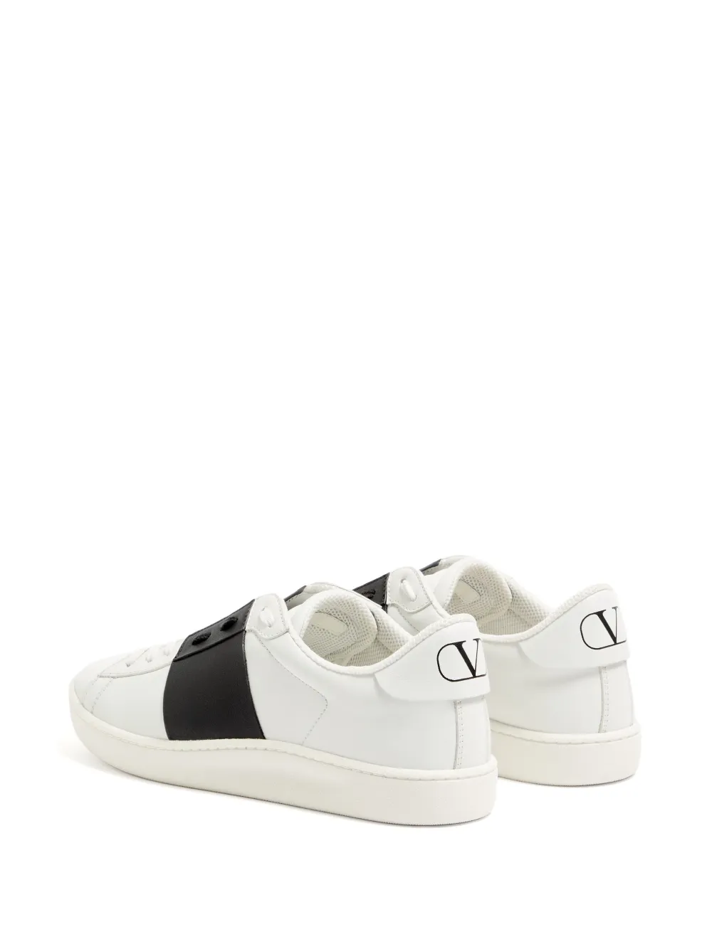 Valentino Garavani Open Royco sneakers van nappa kalfsleer Wit