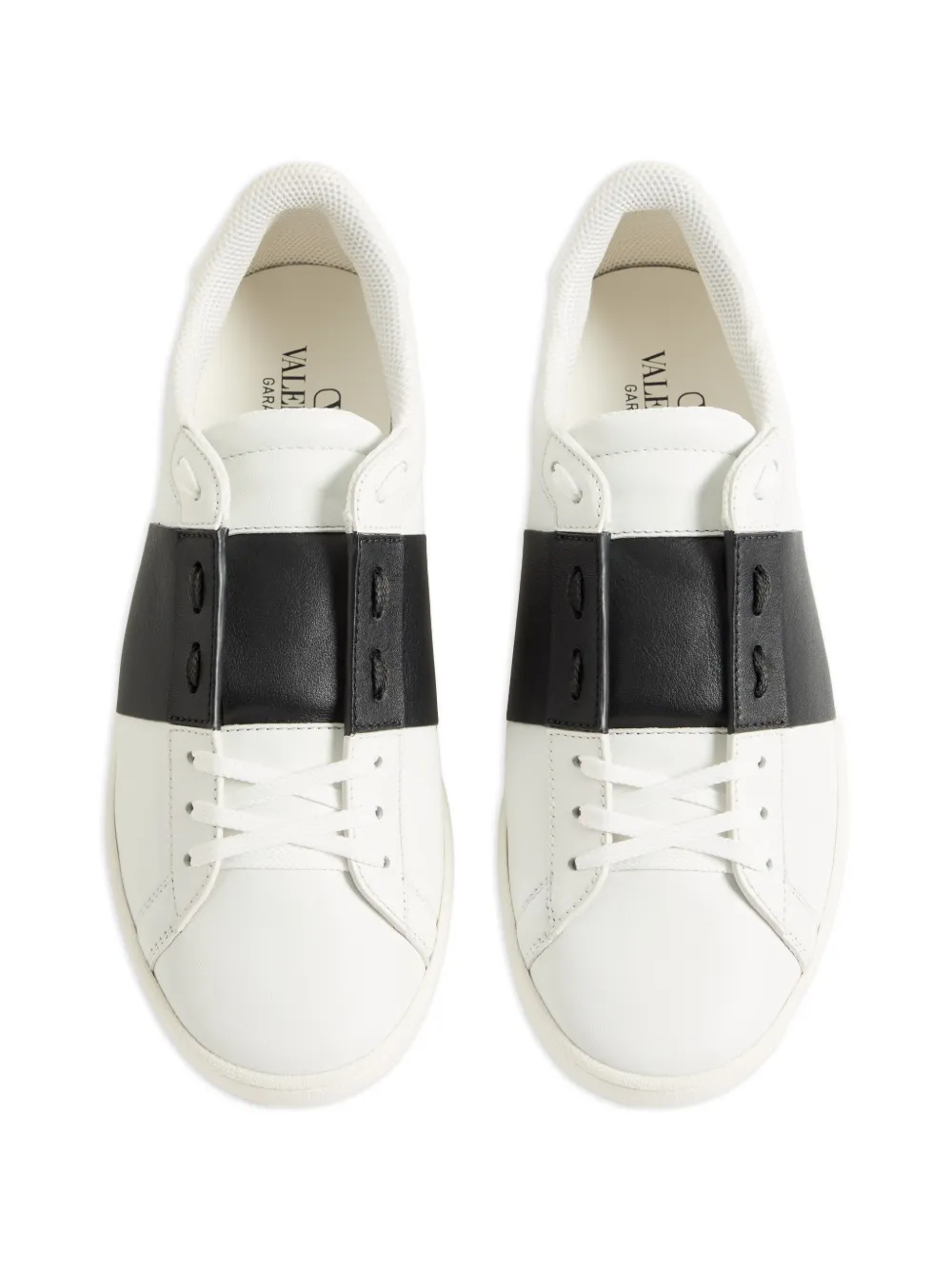 Valentino Garavani Open Royco sneakers van nappa kalfsleer Wit