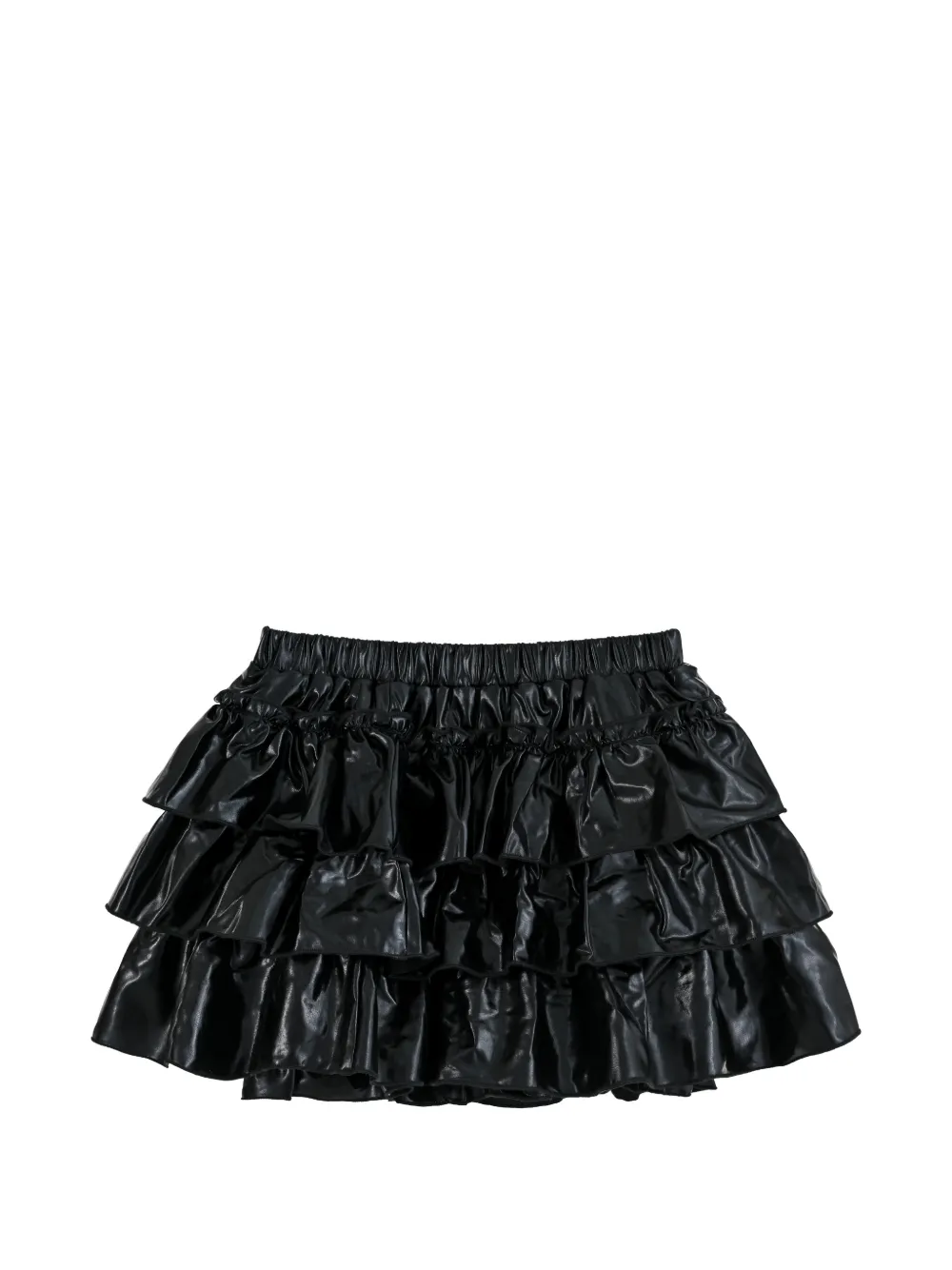 Mimi Tutu tiered mini skirt - Nero