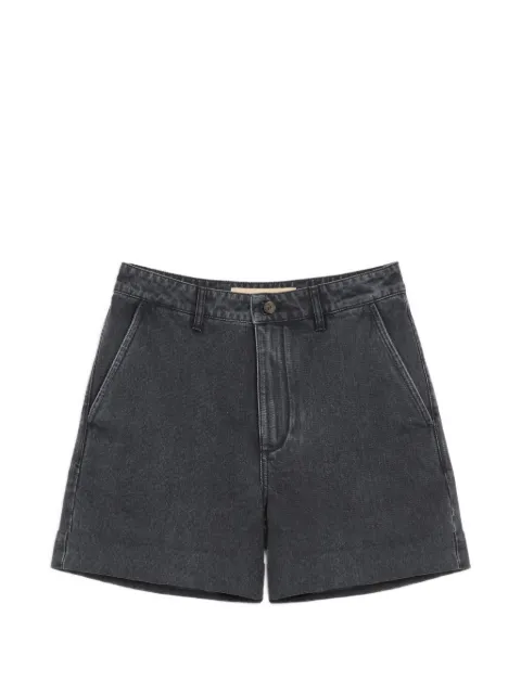 Valentino Garavani cuffed denim bermuda shorts with VGold