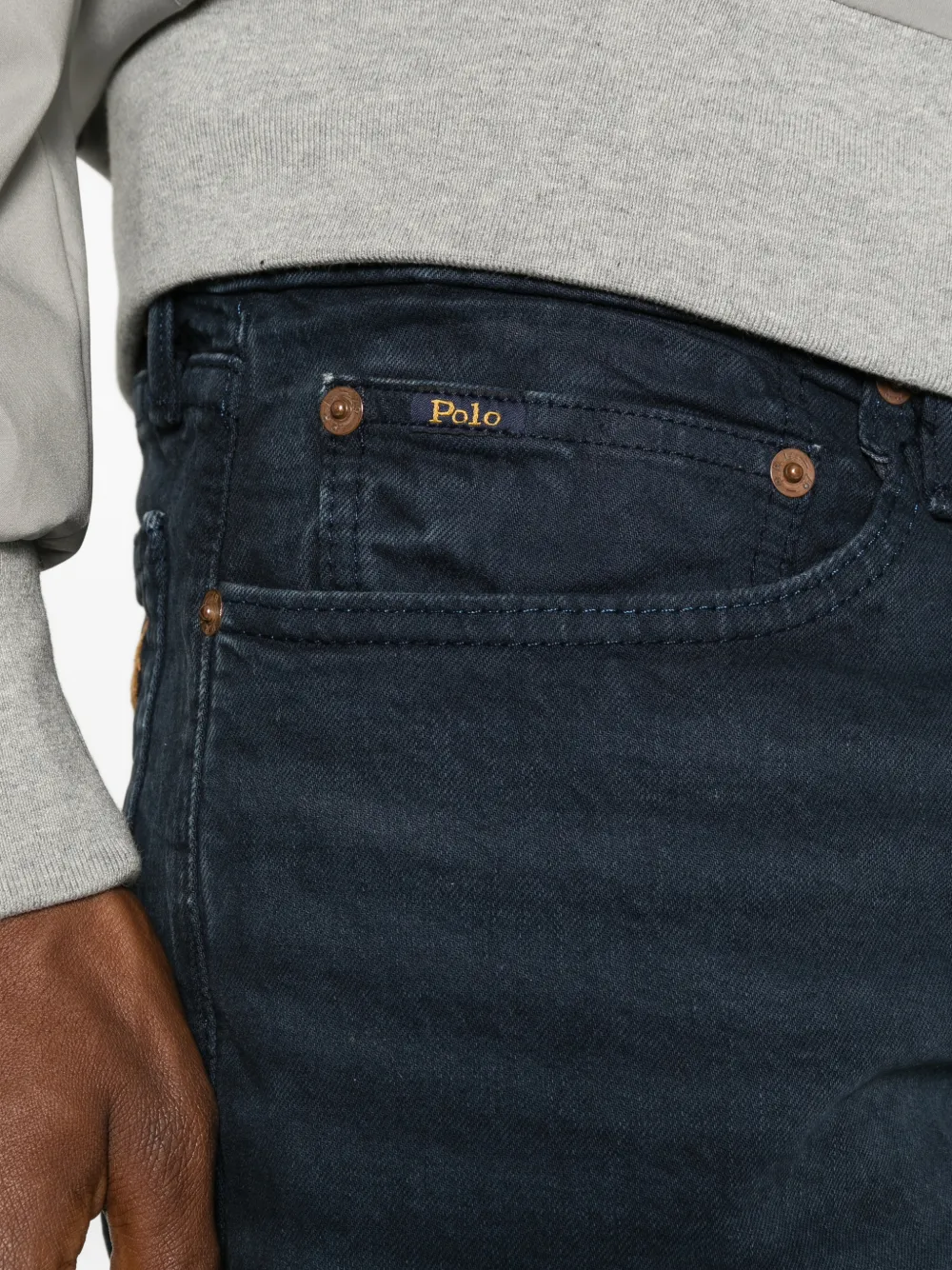 Polo Ralph Lauren Slim-fit jeans Blauw