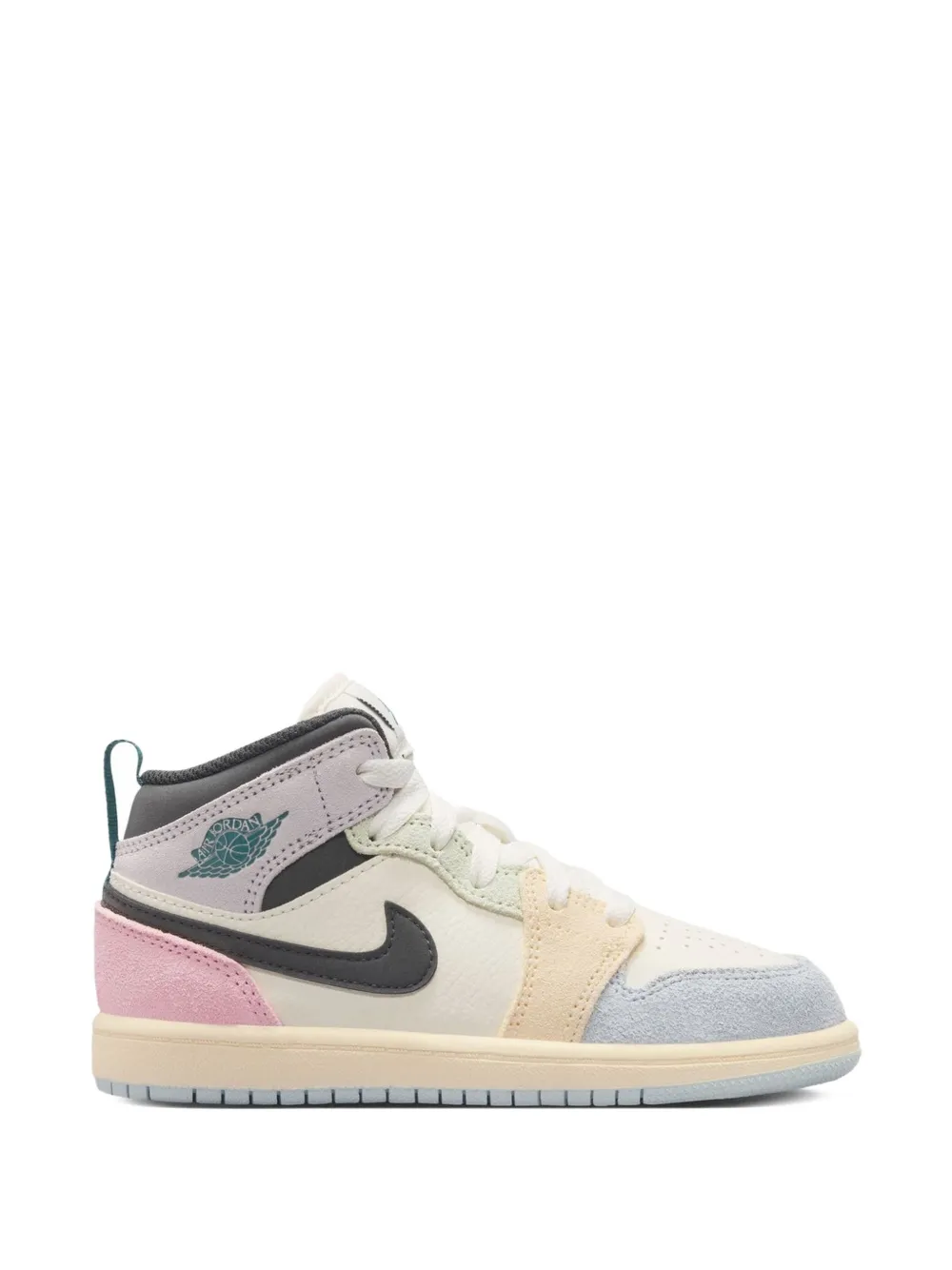 Jordan Kids Air Jordan 1 Mid SE sneakers Wit