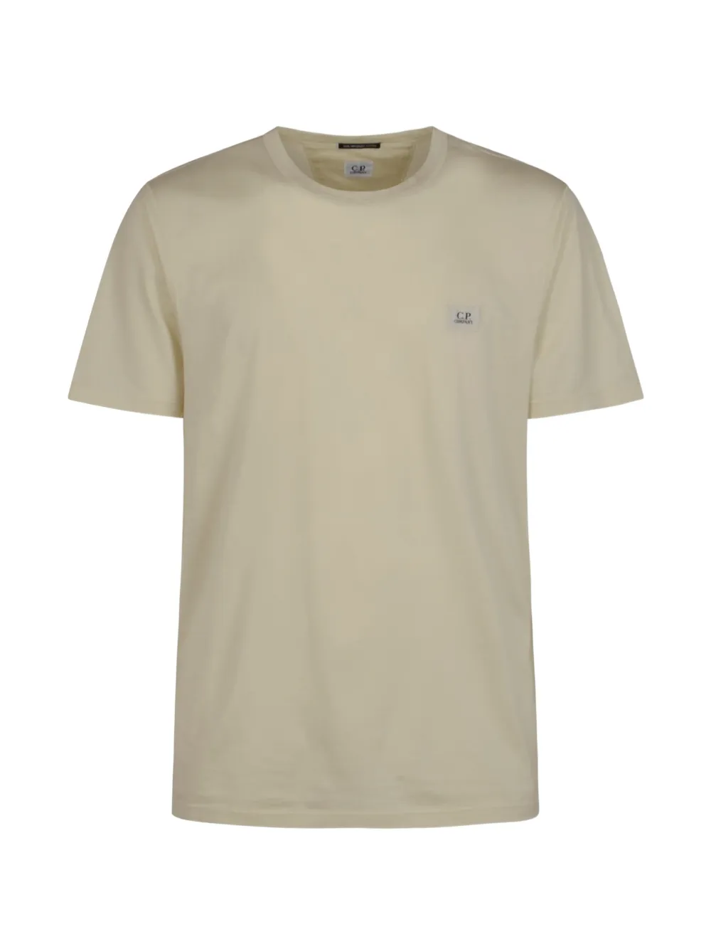 C.P. Company logo-patch cotton T-shirt - Toni neutri