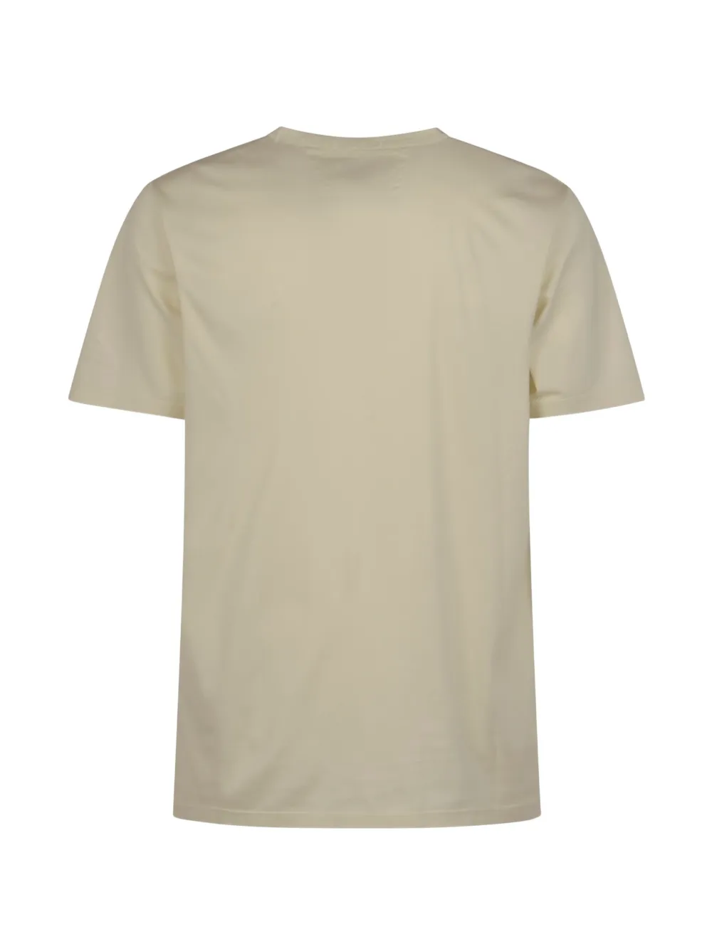 C.P. Company Katoenen T-shirt met logopatch Beige