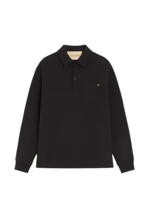 VETEMENTS ロングスリーブ ポロシャツ | ブラック | FARFETCH JP
