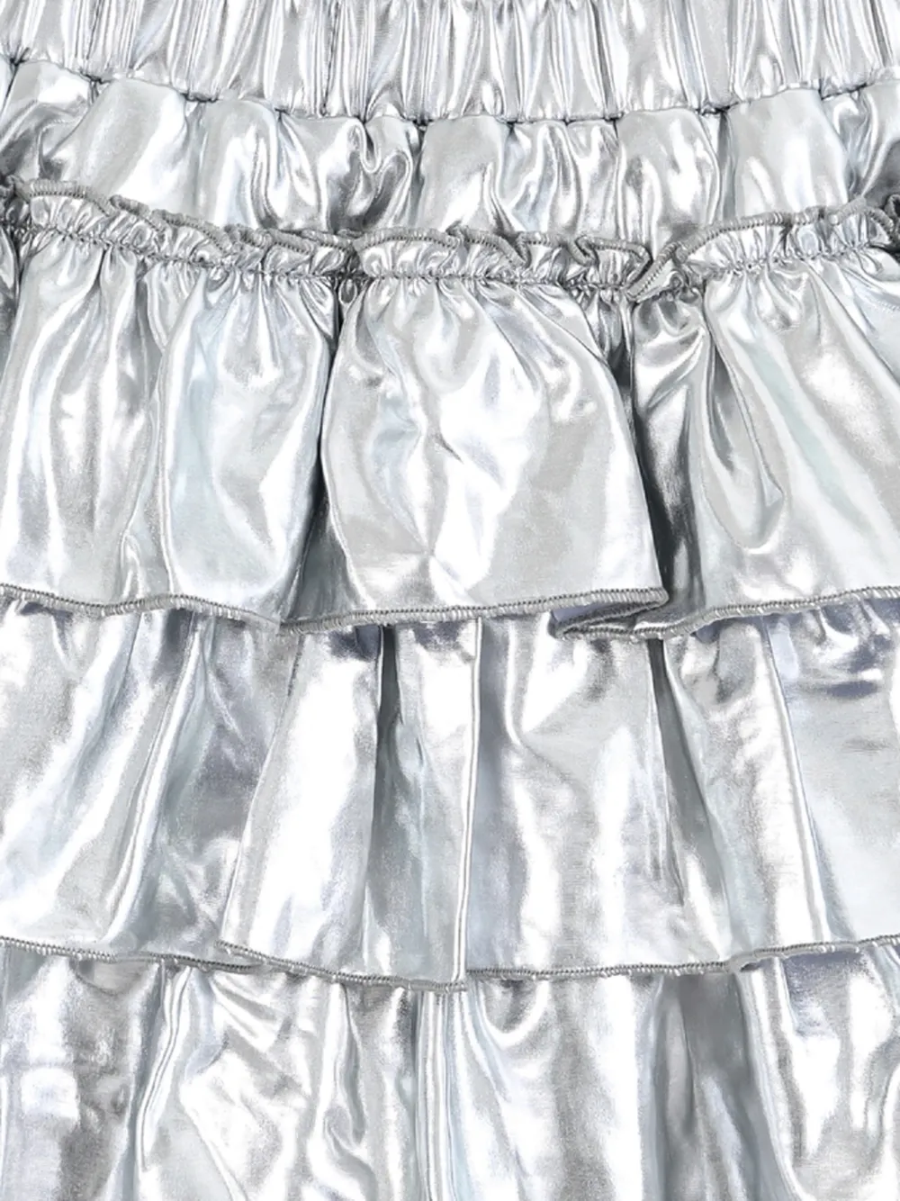  Mimi Tutu Tiered Mini Skirt - Silver 