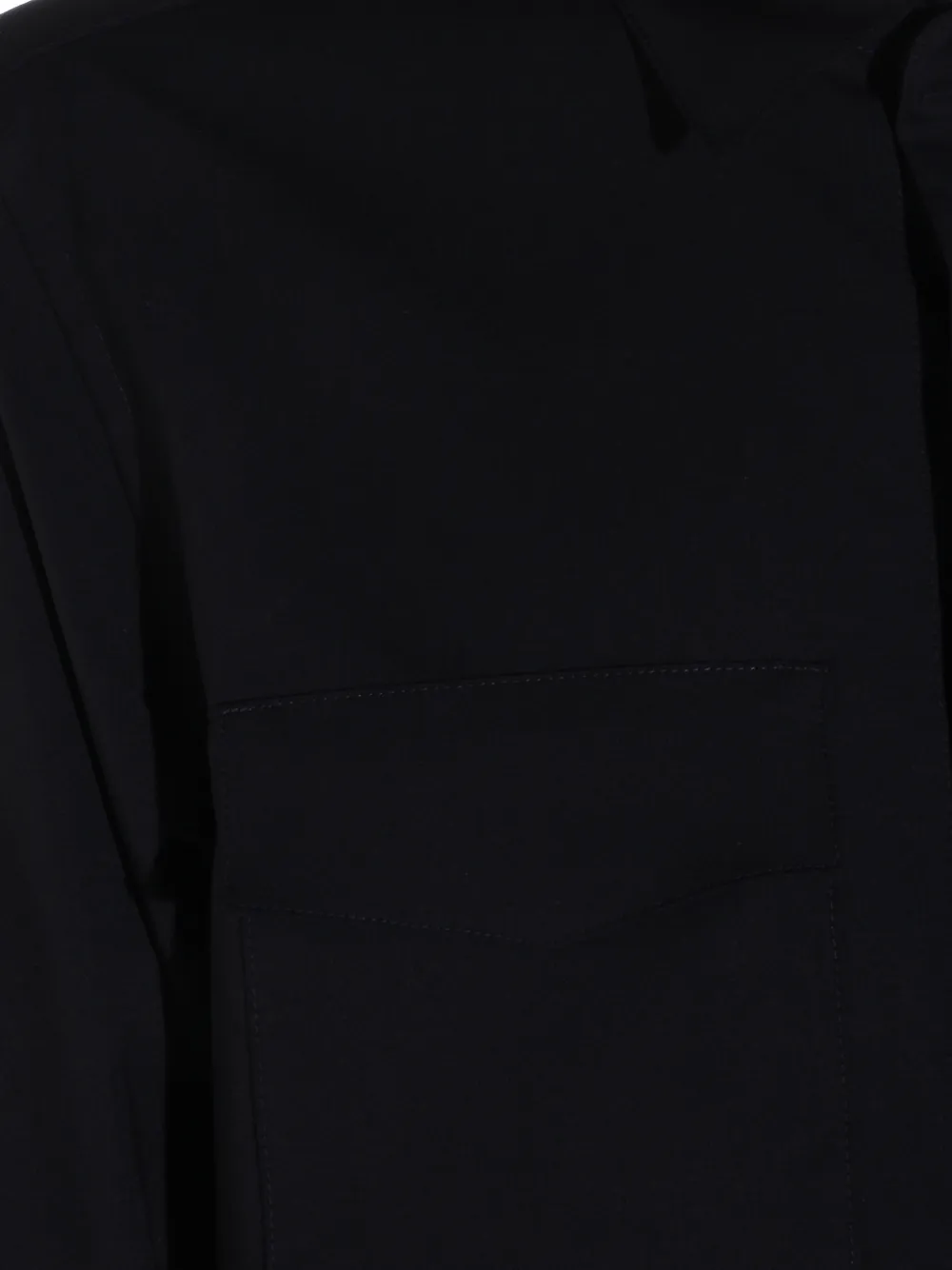 Button-Detail Shirt Jacket