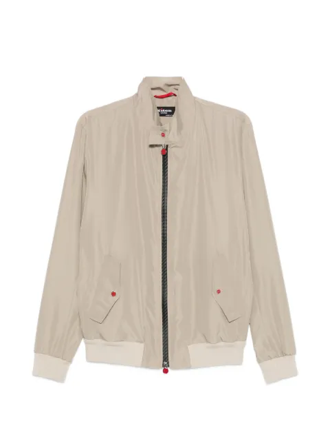 Kiton zip-up bomber jacket