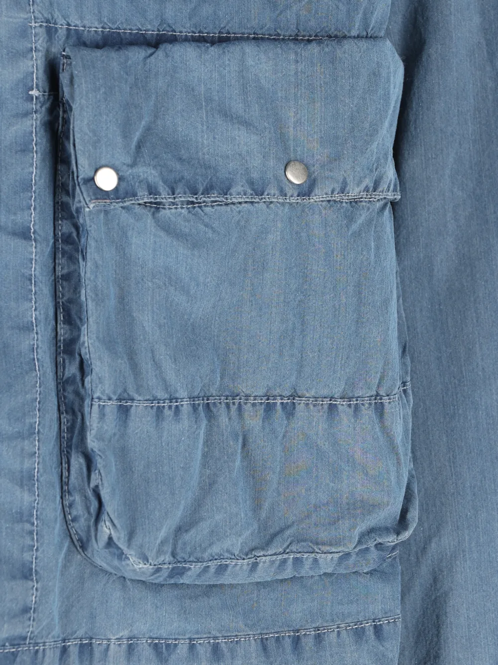 C.P. Company Jack met capuchon en Goggle-detail Blauw