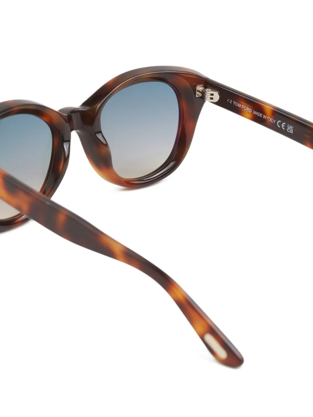  Tom Ford Eyewear Nika Sunglasses - Brown 