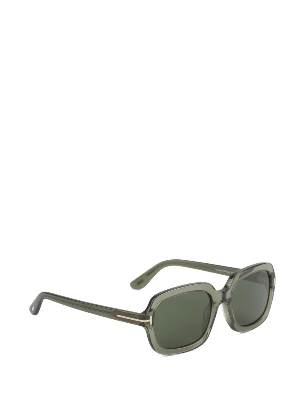  Tom Ford Eyewear Lana Rectangle-frame Sunglasses - Green 