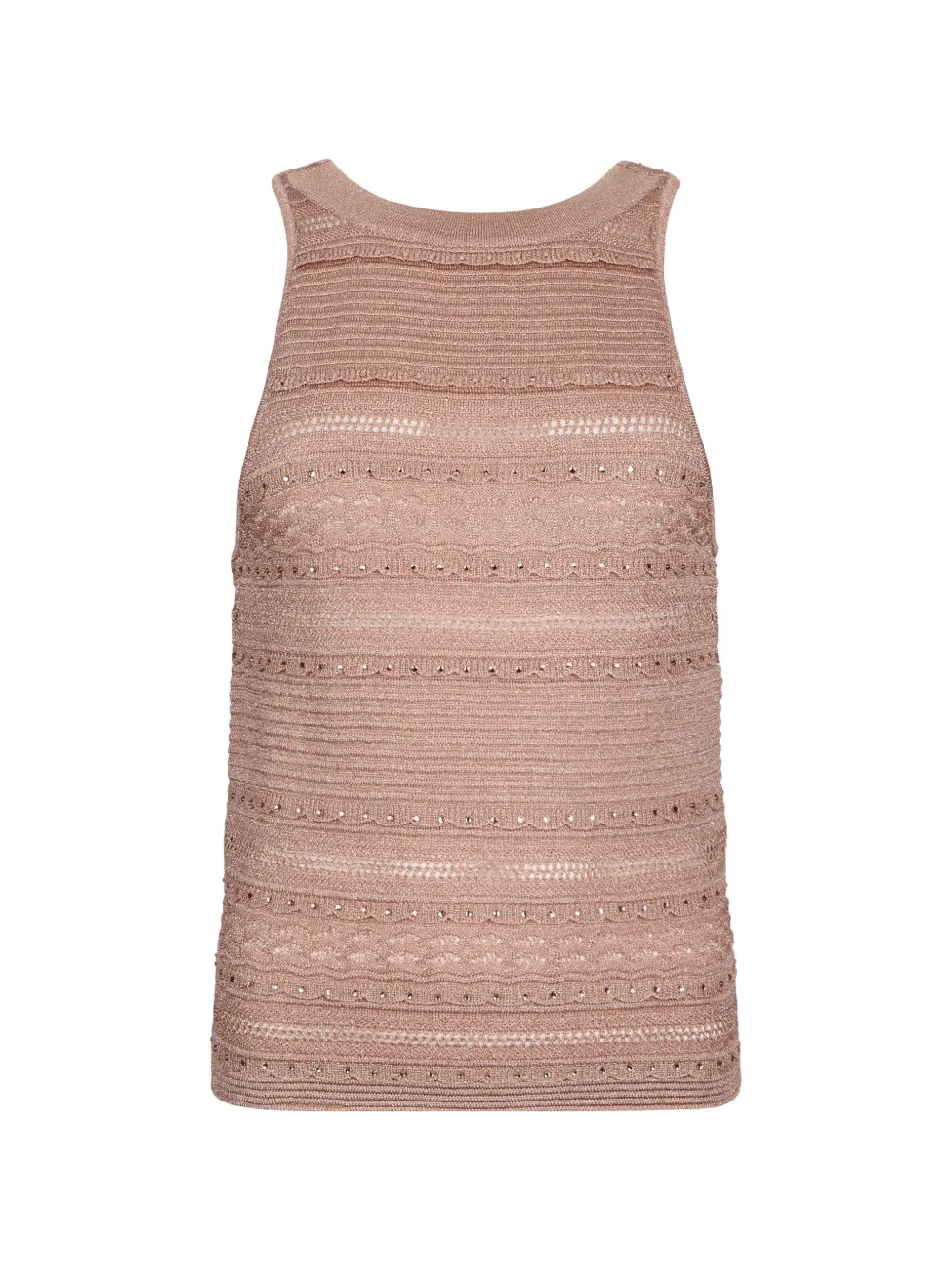 LIU JO openwork knit top - Toni neutri