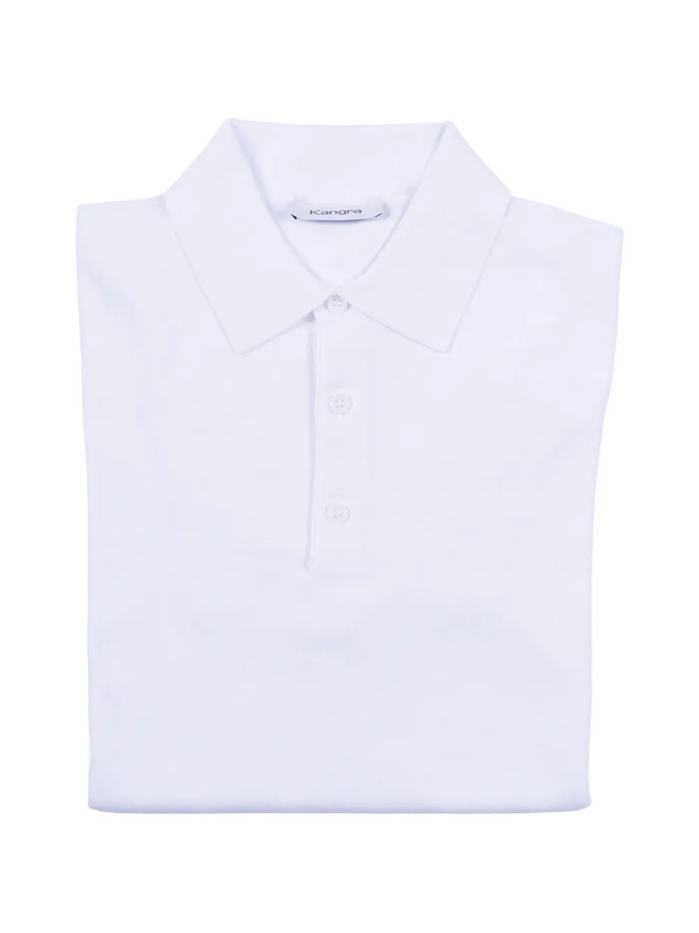 Kangra button-fastening polo shirt - Weiß