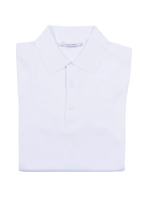 Kangra button-fastening polo shirt