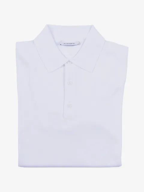 Kangra button-fastening polo shirt