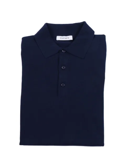 Kangra short-sleeve knit polo shirt