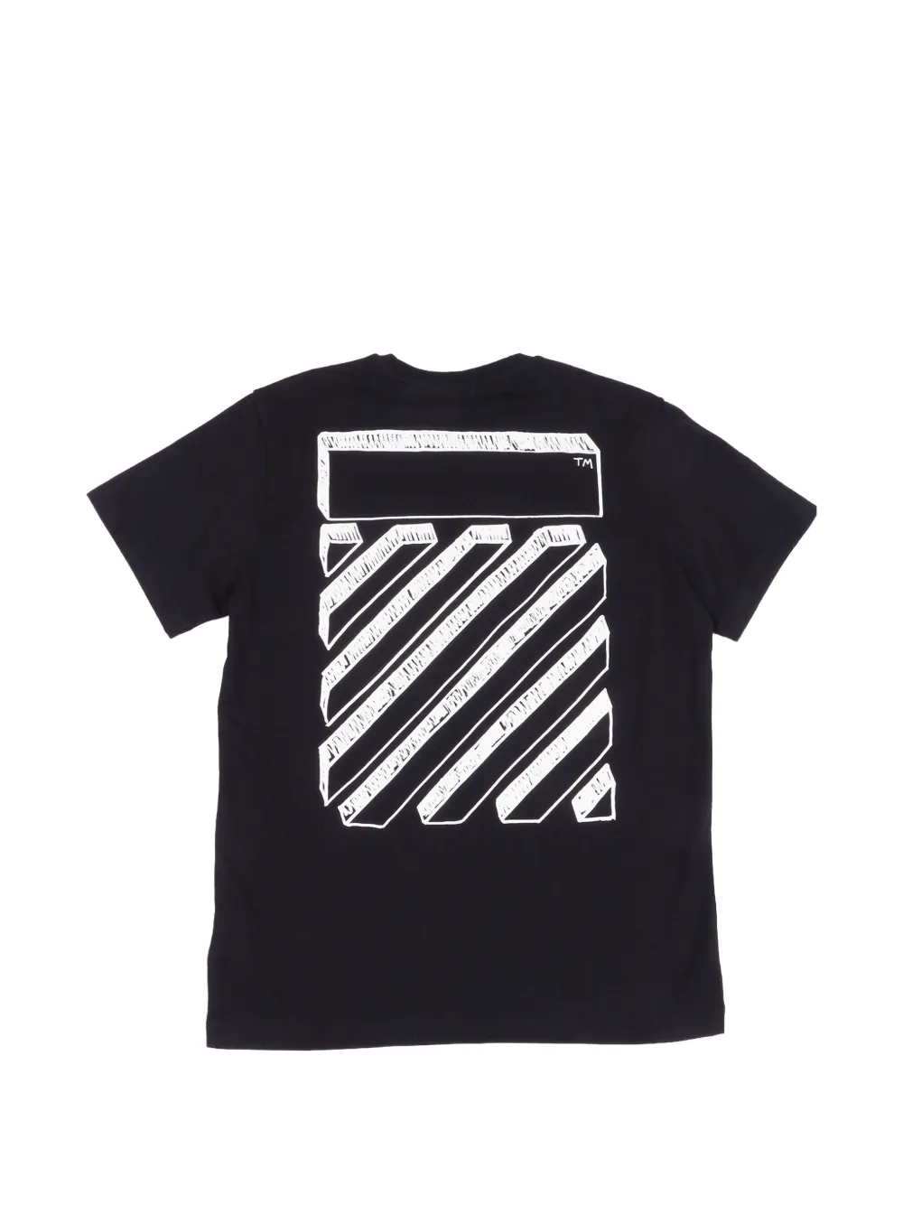 Off-White Kids Scribble T-shirt Zwart