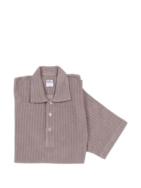Fedeli knitted polo shirt