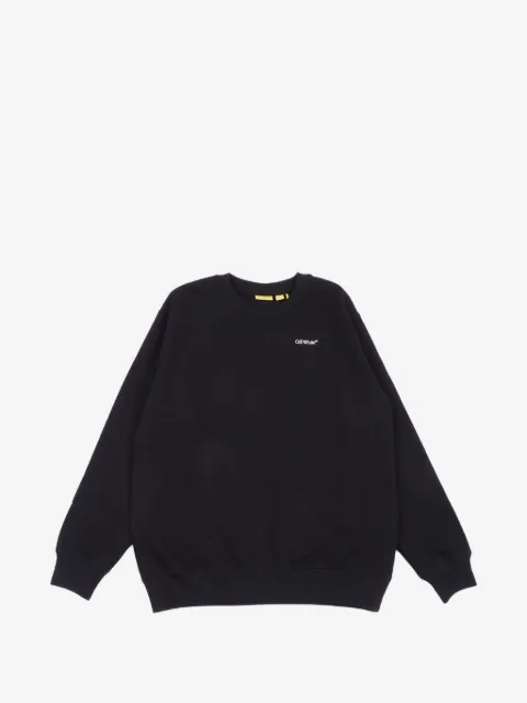 Off-White Kids scribble crew-neck sweatshirt