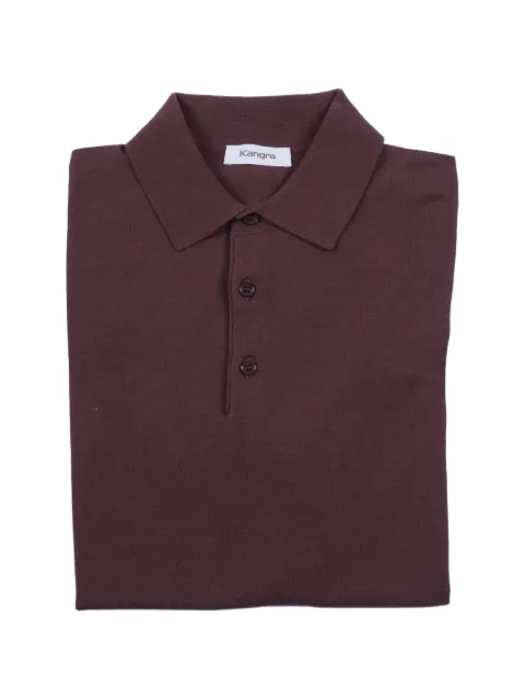 Kangra button-up polo shirt