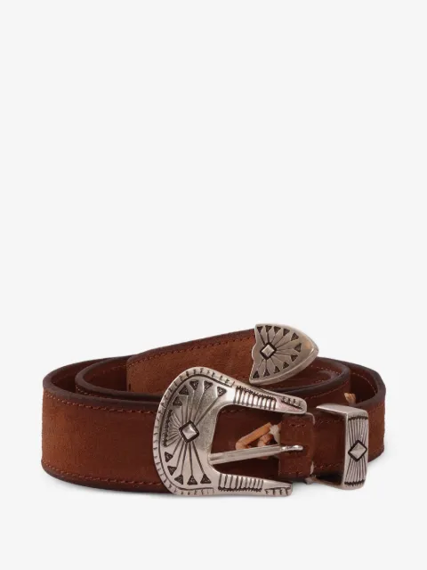 ALBERTO LUTI suede belt